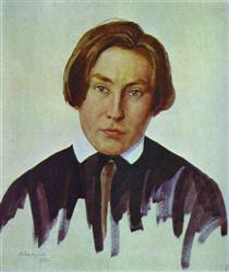 Portrait of N. N. Evreinov - Anna Ostroumova-Lebedeva