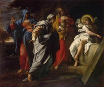 Holy Women at Christ' s Tomb - Annibale Carracci