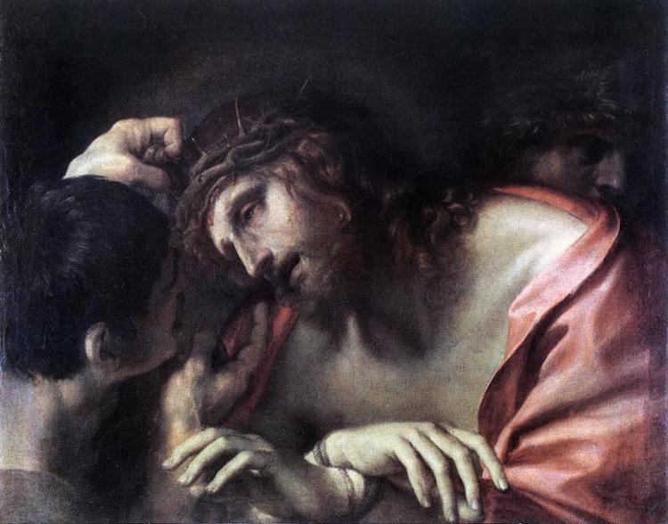 Mocking of Christ, c.1596 - Аннибале Карраччи
