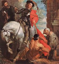 Saint Martin et le Mendiant - Antoine van Dyck