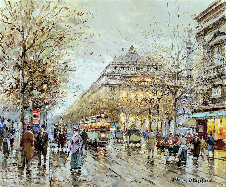 Paris, La Chatelet - Antoine Blanchard