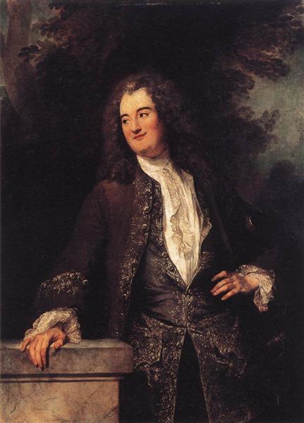 Portrait of a Gentleman, 1715 - 1720 - Антуан Ватто