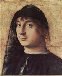 Porträt eines jungen Mannes - Antonello da Messina