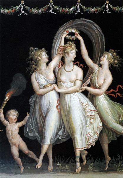 The Three Graces Dancing, 1799 - Антоніо Канова