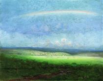 After a Rain. Rainbow - Archip Iwanowitsch Kuindschi