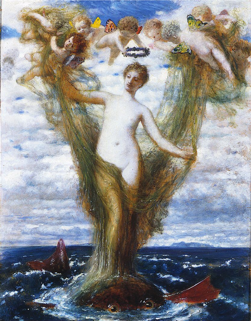 venus anadyomene 1872 arnold böcklin wikiart org