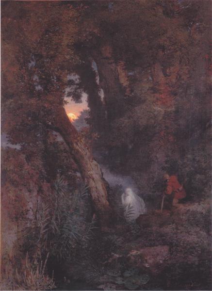 Вогники мандрівні, 1862 - Арнольд Беклін
