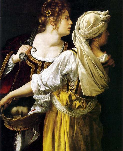 Judith and her Maidservant, 1613 - Artemisia Gentileschi