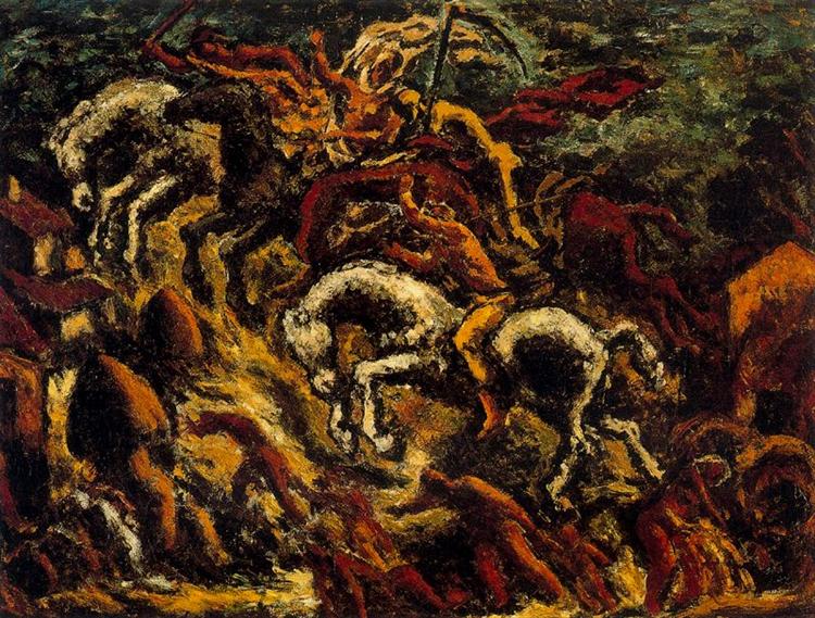 The four horsemen of the Apocalypse, 1937 - Arturo Souto