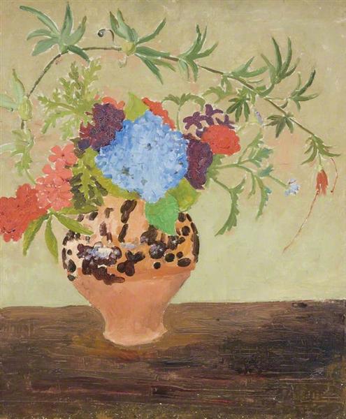 Flowers in a Jar, 1950 - Огастес Эдвин Джон