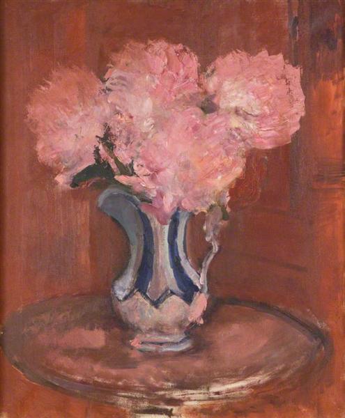 Flowers in a Jug, 1950 - Augustus Edwin John