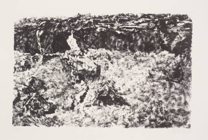 Judean Landscape, 1975 - Avigdor Arikha