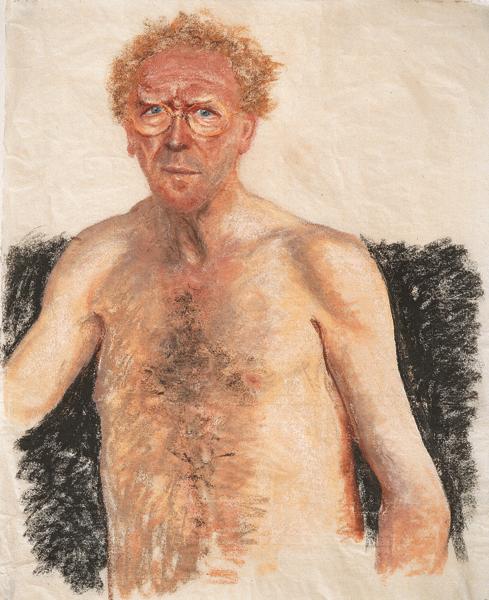 Self-Portrait Nude Torso, 1991 - Avigdor Arikha
