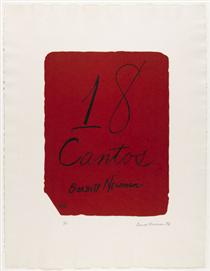 Title Page from 18 Cantos - Barnett Newman