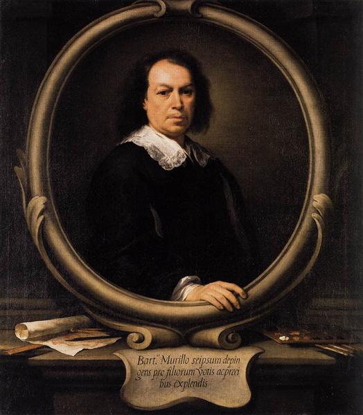 Self portrait, c.1670 - 1673 - Бартоломео Естебан Мурільйо