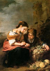 Die kleine Obsthändlerin - Bartolomé Esteban Murillo