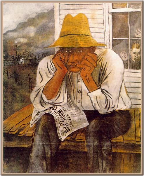 Years of Dust', US government poster - Ben Shahn