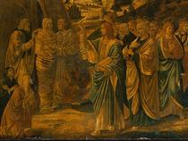 The Raising of Lazarus (detail) - Беноццо Гоццолі