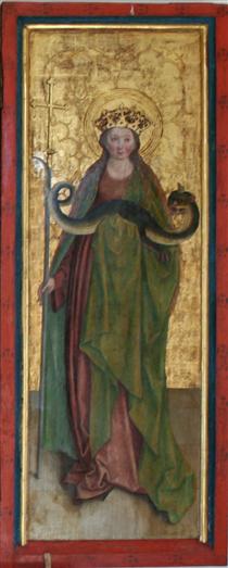 Margaret of Antioch - Bernhard Strigel