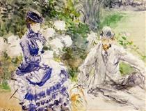 By the Water - Berthe Morisot