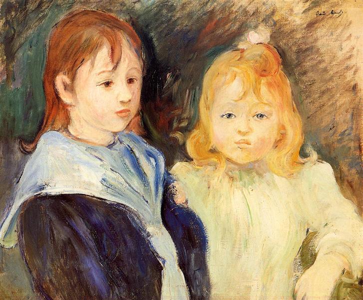 Portrait of Two Children, 1893 - Берта Моризо