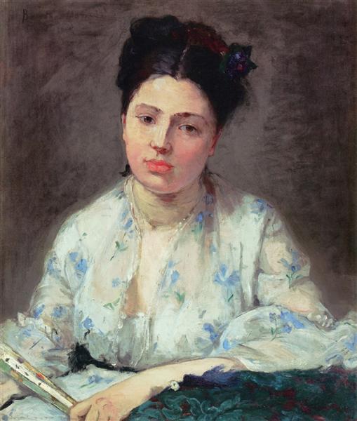 Young Woman, 1871 - Берта Моризо