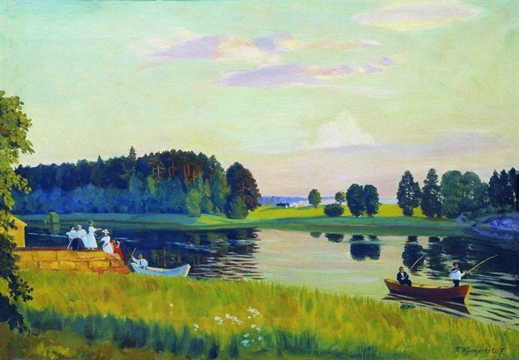 Конкола (Финляндия), 1917 - Борис Кустодиев