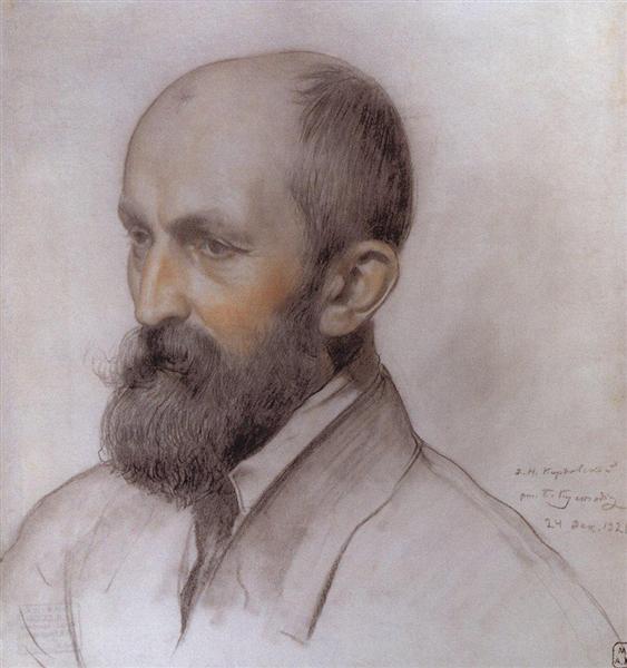 Портрет Д.Н.Кардовского, 1921 - Борис Кустодиев