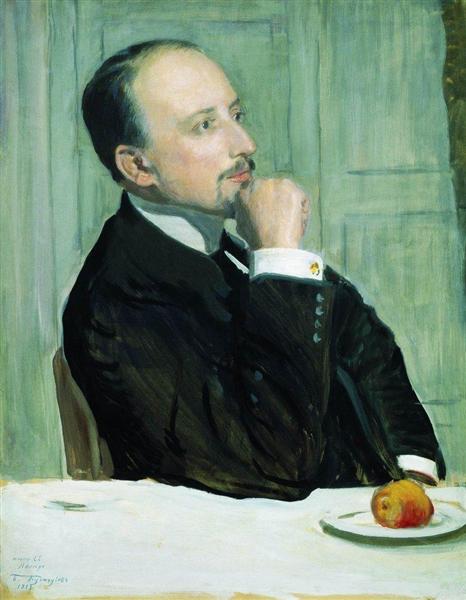 Portrait of E.E. Lansere, 1913 - Boris Koustodiev
