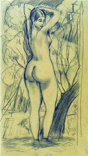 Venus, 1920 - Boris Koustodiev