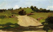A Rising Path - Jean-Baptiste Camille Corot