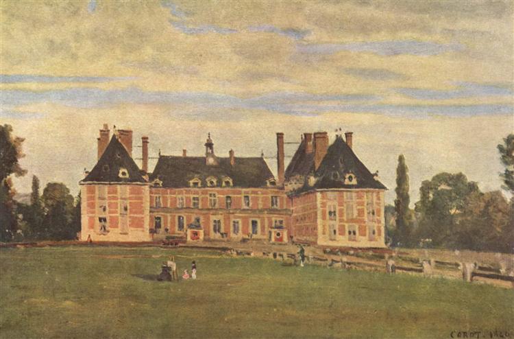 Château de Rosny, 1840 - Camille Corot