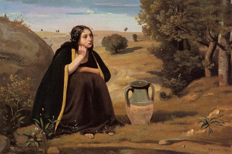 Rebecca, 1839 - Jean-Baptiste Camille Corot