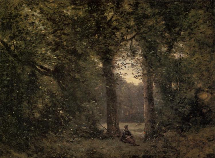 Souvenir of Ville d'Avray, 1872 - Jean-Baptiste Camille Corot