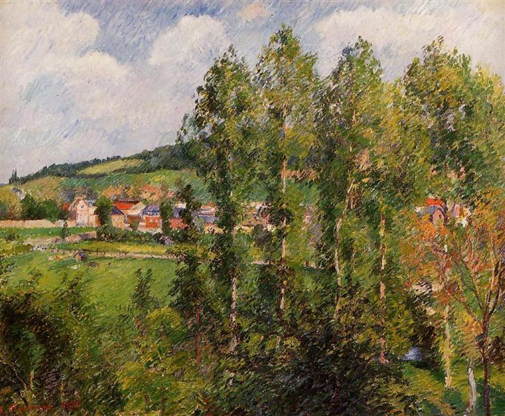 Gizors, New Section, c.1885 - Camille Pissarro