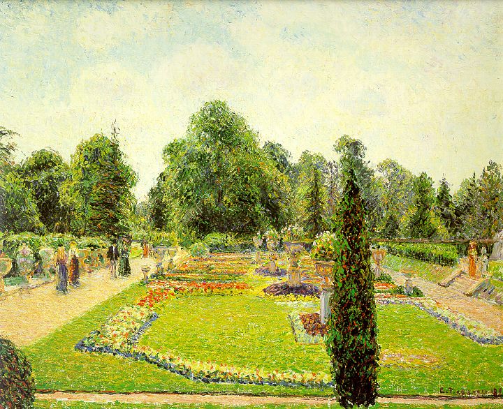 Kew, the Path to the Main Conservatory - Camille Pissarro