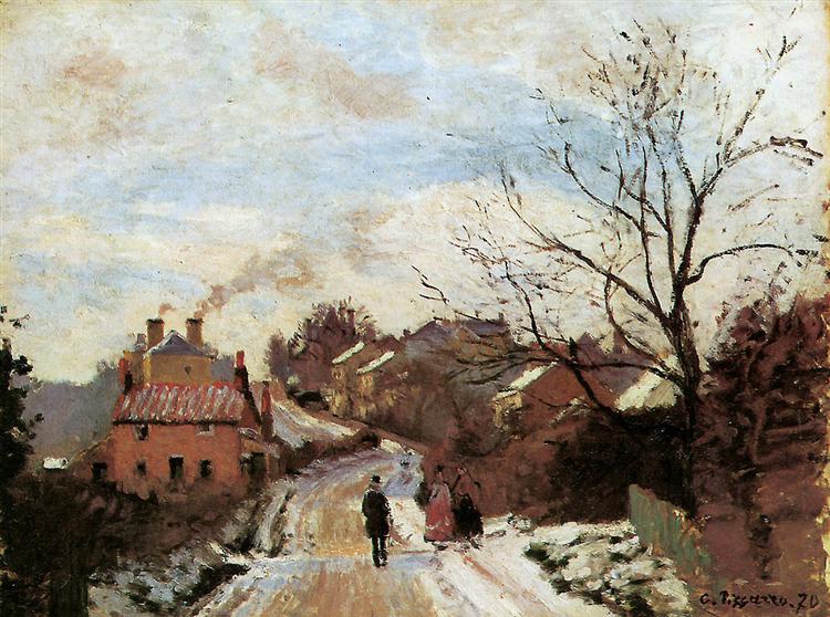 Lower Norwood, 1871 - Camille Pissarro