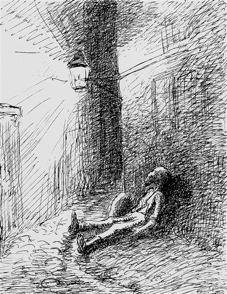 Poor John - Camille Pissarro