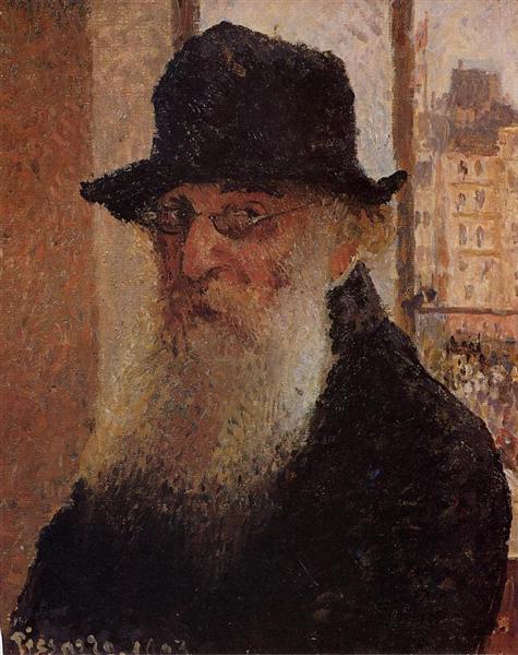 Self Portrait, 1903 - 卡米耶·畢沙羅