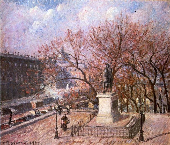 The Pont Neuf and the Statue of Henri IV, 1901 - Camille Pissarro