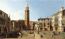 Campo Sant Angelo - Canaletto