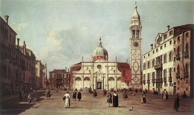Campo Santa Maria Formosa, c.1735 - Giovanni Antonio Canal