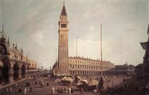 Piazza San Marco: Looking South West - 加纳莱托