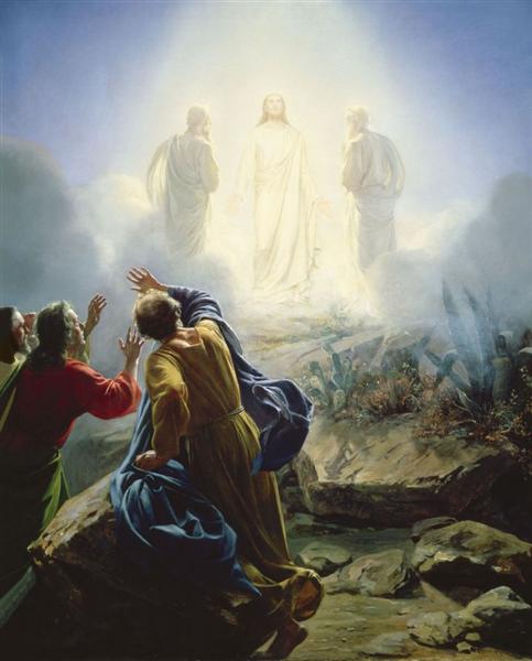 La Transfiguration de Jésus - Carl Heinrich Bloch