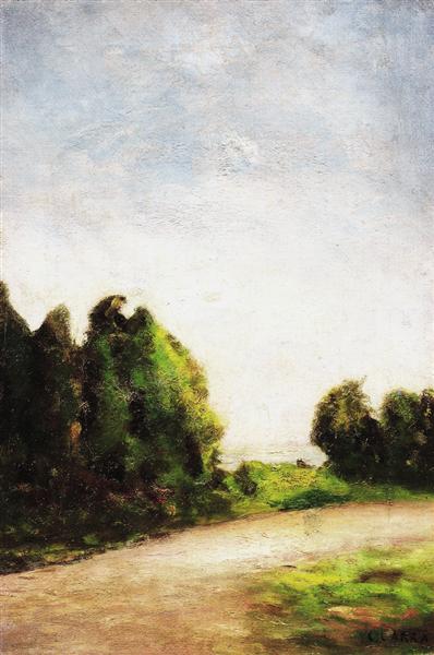 Paesaggio, 1904 - Карло Карра