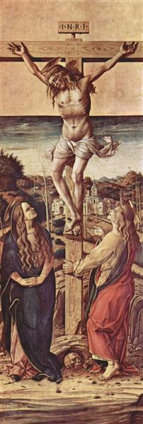 Crucifixion, c.1490 - Карло Кривелли