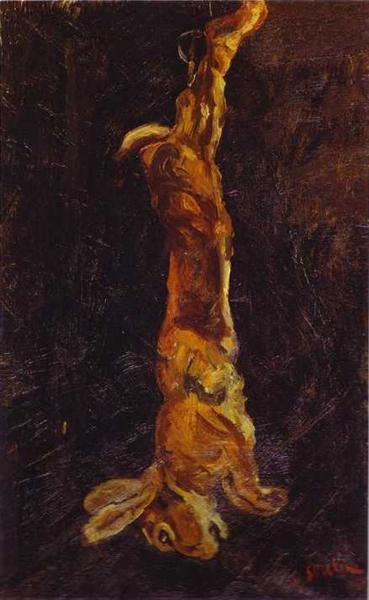 Hanging Hare, c.1923 - Хайм Сутін