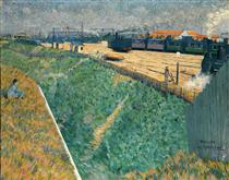 The Western Railway at its Exit from Paris - Charles Angrand