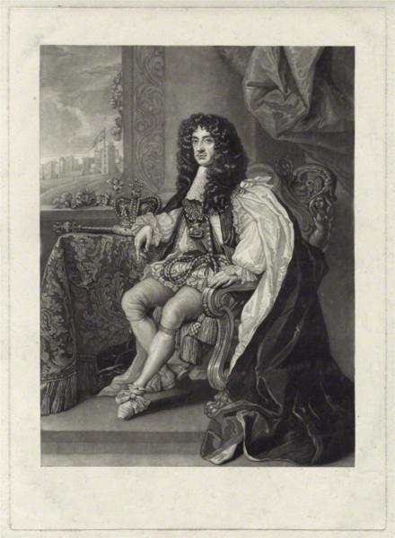 King Charles II, 1840 - Чарльз Тёрнер