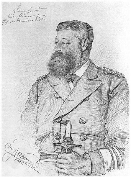 Portrait of Carl-August Deinhard, 1891 - Christian Wilhelm Allers